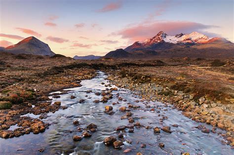 Cuillin Mountains Sunrise, Sligachan by Chris Hepburn