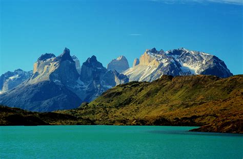 Bilder von Chile Torres del Paine national park Berg Natur See Parks