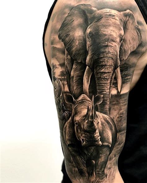 200+ Amazing Tattoo Designs & Ideas That You'll Love! | Animal sleeve ...