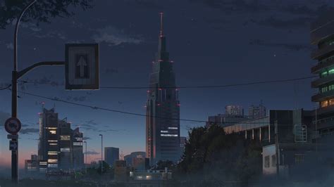 1600x900 Resolution Kimi No Na Wa Anime City 1600x900 Resolution Wallpaper - Wallpapers Den