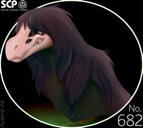 SCP-682 [Fan Art] by Zuhi-Chy on DeviantArt