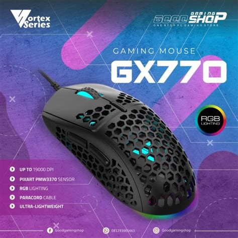 VortexSeries GX770 RGB - Gaming Mouse | Lazada Indonesia