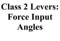 Class 2 Levers: Force Input Angles - Wisc-Online OER