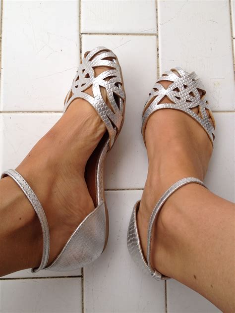 Silver flats by Miss Unique Silver Flats, Shoes Sandals, Espadrilles ...