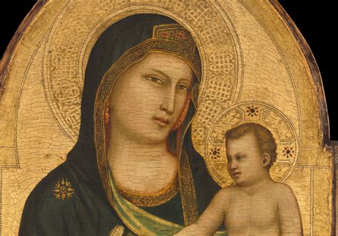 Madonna and Child. Detail. Giotto Medieval Paintings, Renaissance Paintings, Renaissance Art ...