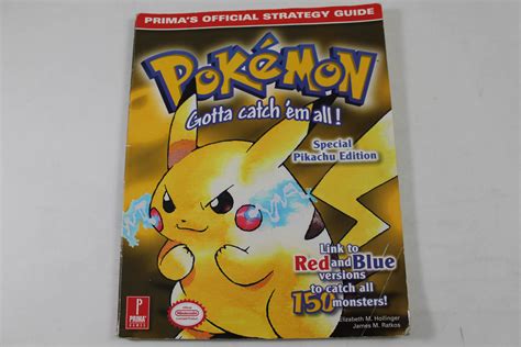 Pokemon Yellow Pikachu Edition Guide - Prima Games