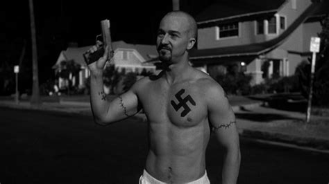 Edward Norton American History X Tattoos