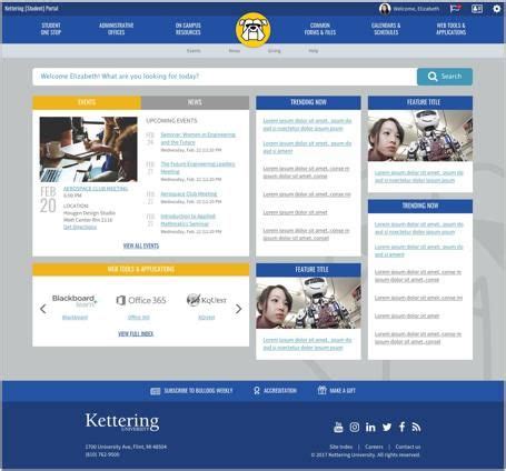 Kettering University Intranet Portal | Symmetri Technology