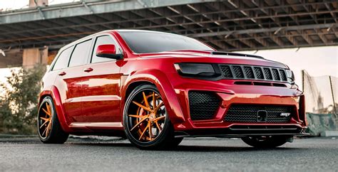 Body kits for Jeep GC Trackhawk | Renegade Design | Jeep, Body kit ...