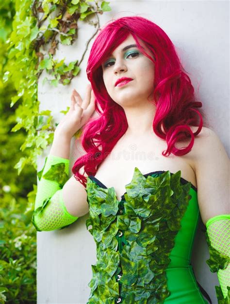 Poison Ivy from Batman Cosplay Editorial Stock Photo - Image of dressing, event: 94907708