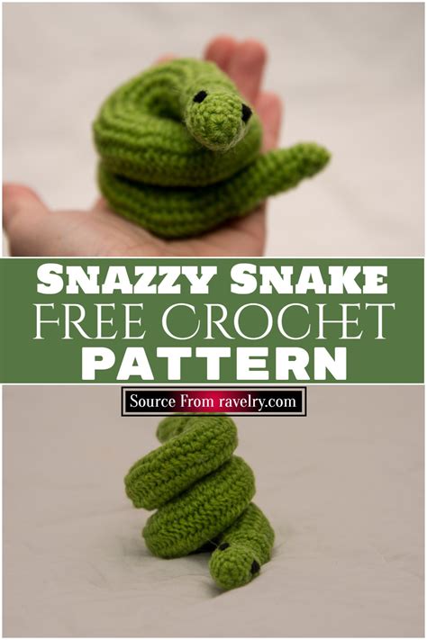 15 Try These Fun Free Crochet Snake Patterns