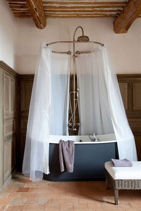 Clawfoot Tub Shower Curtain Solutions Free Standing Combo Freestanding ...