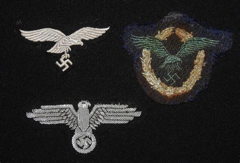 Lot - A Lot of Three WWII Nazi Badges - Original