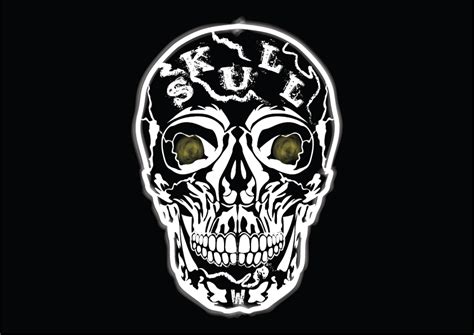 Skull Design Graphic by Graphicflow · Creative Fabrica