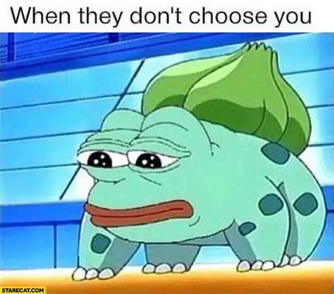 Bulbasaur big sad - Meme subido por Wolfpound :) Memedroid