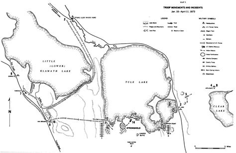 Modoc War: Its Military History and Topography (Map 5)