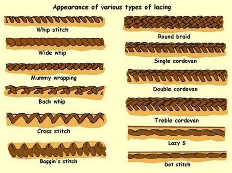 87 best Leather Lacing and Braiding images on Pinterest | Leather craft ...