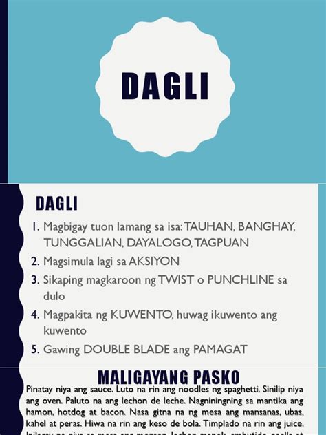 Dagli | PDF