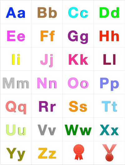 Printable Upper And Lowercase Alphabet Letters