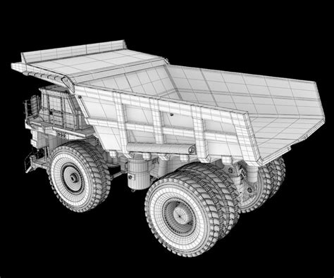 ArtStation - Mining Dump Truck | Game Assets