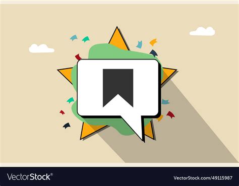 Save symbol in social media Royalty Free Vector Image