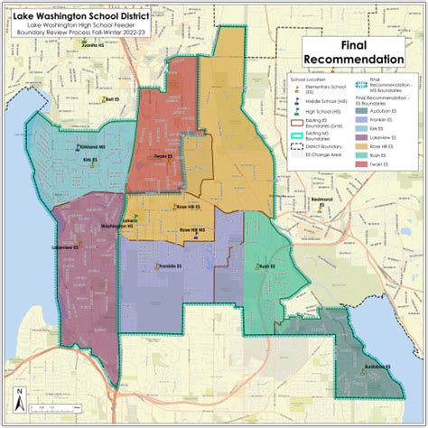 Washington School District Boundaries - Cindra Carmelina