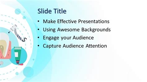 Free Oral Hygiene PowerPoint Template - Free PowerPoint Templates