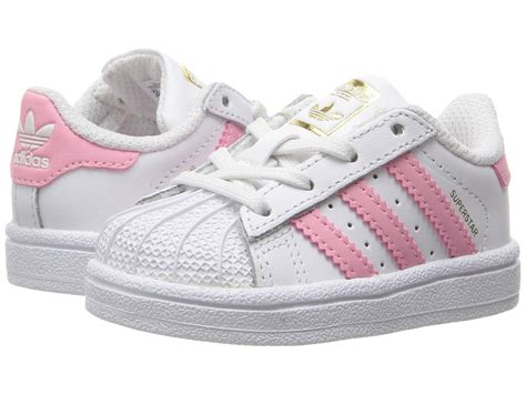 adidas Originals Kids Superstar (Infant/Toddler) White/Pink - Zappos.com Free Shipping BOTH Ways