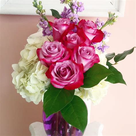 Deep Purple Rose Bouquet in Downey, CA | Chita's Floral Designs