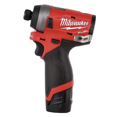 Milwaukee M12 FUEL Brushless Cordless 1/4" Hex Impact Driver Kit 12V ...