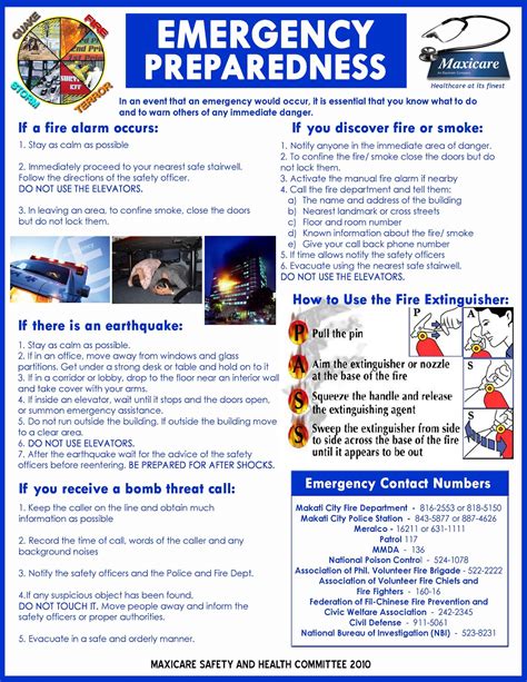 South of Metro: Emergency Preparedness Poster