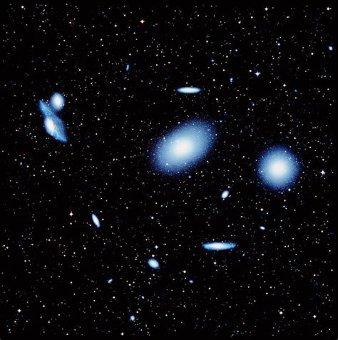 The Virgo Cluster Of Galaxies Photograph by Celestial Image Co. - Fine ...