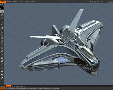 Intergalactic Spaceship Design 3D Model $63 - .wrl .unitypackage .upk ...