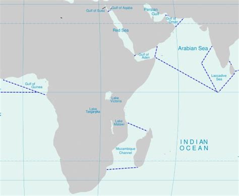 Marginal seas of the world | Bay, Gulf, Strait, Isthmus - PMF IAS