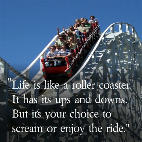 Life Is A Roller Coaster Quotes. QuotesGram