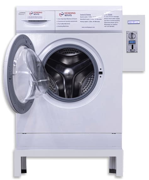 6 kg Front Load Coin Operated Washing Machine-Vendingways