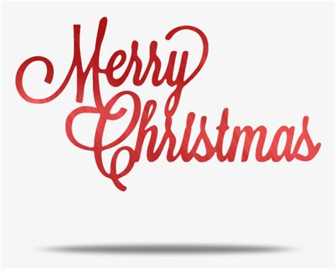 Merry Christmas Metal Wall Art - Merry Christmas Sign Free Printable Transparent PNG - 1024x1024 ...