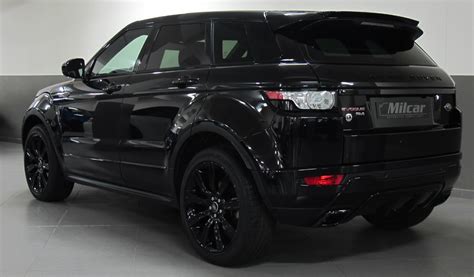 MILCAR ::: Automotive Consultancy » Range Rover Evoque Black Edition 2015