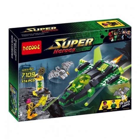 BATMAN AND GREEN LANTERN LEGO SHIP SET - Buyon.pk