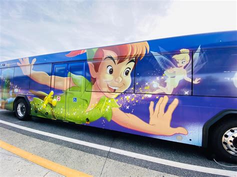 'Peter Pan'-Themed Resort Bus is Now Making the Rounds at Disney World ...