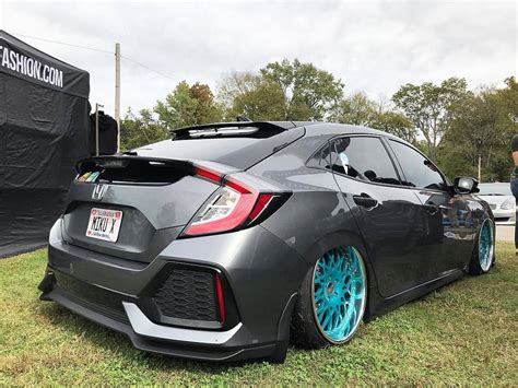 In the know — 10th gen Honda Civic slammed to the ground...