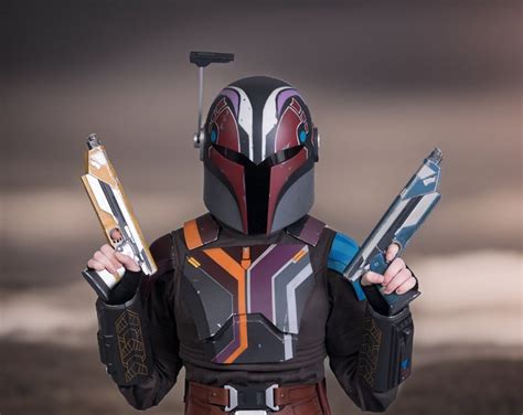 Sabine Wren Helmet / Mandalorian Female Cosplay / Sabine Wren Armor / Sabine Wren Cosplay ...