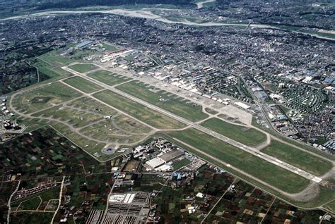 An aerial view of Yokota Air Base, Japan - NARA & DVIDS Public Domain ...