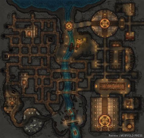 Dwarven Kingdom of Mhalduun - Main Level [46 x 44] : battlemaps ...