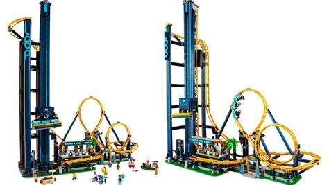 Impressive LEGO Roller Coaster Set Features Two Full Loops - Nerdist