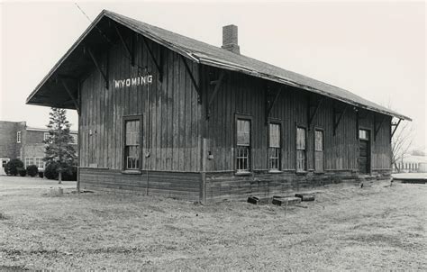 Chicago, Burlington & Quincy Railroad Depot, Wyoming Illinois