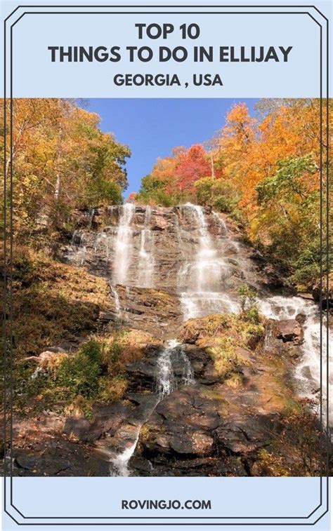 Top 10 Things to do in Ellijay GA | North america travel destinations ...