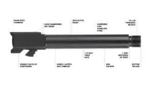 Ballistic Advantage Premium Glock 17 Gen 5 Threaded Barrel