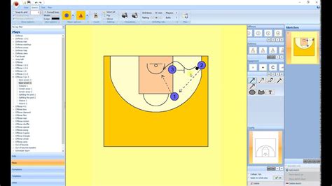 Basketball create an animated play - YouTube