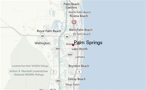 Guía Urbano de Palm Springs, Florida